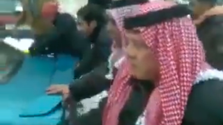 Watch The King Of Jordan Help Push A Car Out Of Snow